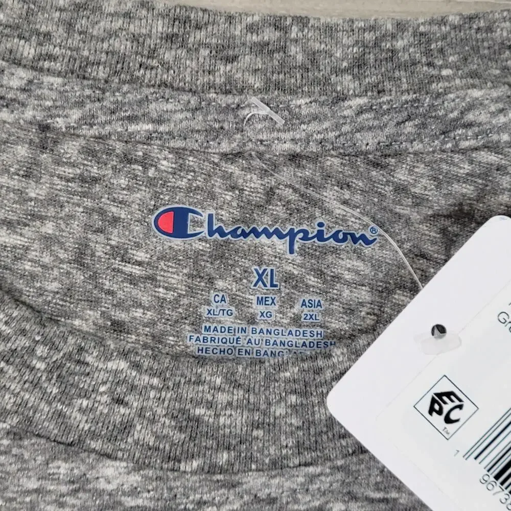 Champion T-Shirt Men's XL Gray Mississippi State Bulldog New - Picture 6 of 9